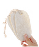 #1 NATUAL LOOFAH BATH SPONGE  - 6" Pure Body Exfoliation -  ITEM CODE: 660457595513 Onyx Skin Care Line