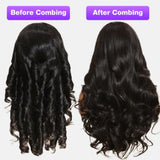 Body Wave Lace Front Wigs Human Hair Pre Plucked 180% Density 13X4 HD Lace Front Wigs Skin Melt HD Lace Wigs Brazilian
