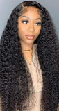 Deep Wave Lace Front Wigs Human Hair 250% Density 5x5 HD Lace Front Wigs Human Hair Deep Curly Lace Frontal Wigs Human Hair