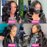 Half Wig Body Wave 250 Density U Part Wig With Elastic Drawstring Wigs for Women on Sale No Glue Side Part
