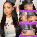 Straight Lace Wig Lace Front Wigs Pre-Cut Lace Human Hair Wigs Lace Frontal Wigs