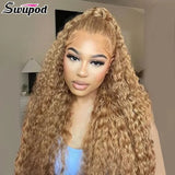 Full 13x4 HD Lace Front Wig Remy Human Hair Deep glueless
