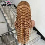 Full 13x4 HD Lace Front Wig Remy Human Hair Deep glueless