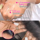 Body Wave transparent 13x4 HD dentelle avant perruque Remy raw Indian Wave HD dentelle avant Perruque femme